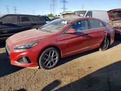 Salvage cars for sale at Elgin, IL auction: 2019 Hyundai Sonata Limited Turbo