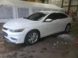 Salvage cars for sale at Knightdale, NC auction: 2017 Chevrolet Malibu LT