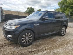 Land Rover salvage cars for sale: 2017 Land Rover Range Rover Sport HSE