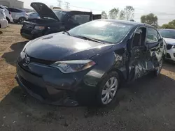 Toyota Corolla l salvage cars for sale: 2014 Toyota Corolla L