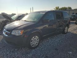 Salvage cars for sale at Barberton, OH auction: 2014 Dodge Grand Caravan SE