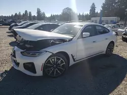 Salvage cars for sale at Graham, WA auction: 2023 BMW I4 Edrive 40