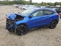 Salvage cars for sale from Copart Candia, NH: 2021 Honda HR-V Sport