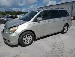 Salvage cars for sale at Apopka, FL auction: 2007 Honda Odyssey EXL