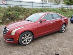 Salvage cars for sale at Davison, MI auction: 2015 Cadillac ATS Luxury