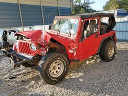 Salvage cars for sale at Augusta, GA auction: 2004 Jeep Wrangler X