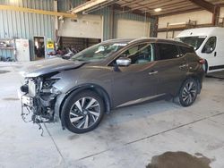 Salvage cars for sale at Eldridge, IA auction: 2015 Nissan Murano S