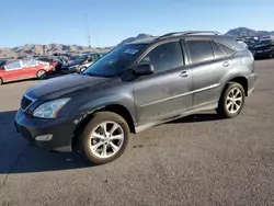 Salvage cars for sale at North Las Vegas, NV auction: 2009 Lexus RX 350