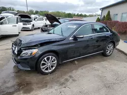 Salvage cars for sale at Louisville, KY auction: 2015 Mercedes-Benz C 300 4matic