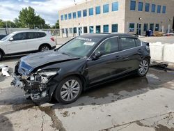 Salvage cars for sale at Littleton, CO auction: 2012 Honda Accord EXL