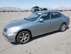 Carros salvage a la venta en subasta: 2006 Infiniti G35