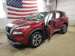 Salvage cars for sale at Lyman, ME auction: 2023 Nissan Rogue SV