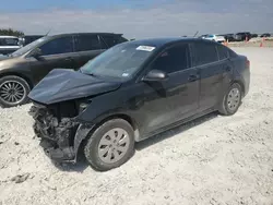 Salvage cars for sale at Taylor, TX auction: 2018 KIA Rio LX