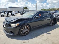 Salvage cars for sale at Orlando, FL auction: 2016 Mazda 6 Touring