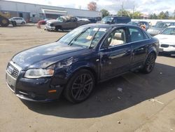 Salvage cars for sale at New Britain, CT auction: 2008 Audi A4 2.0T Quattro