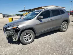 Salvage cars for sale at Temple, TX auction: 2018 Jeep Cherokee Latitude