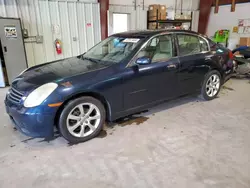 Salvage cars for sale at Austell, GA auction: 2005 Infiniti G35