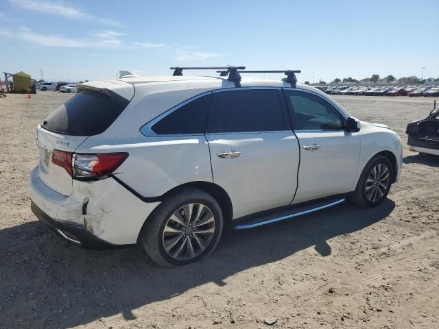 2016 Acura MDX Technology