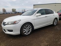 Salvage cars for sale at Rocky View County, AB auction: 2015 Honda Accord Touring