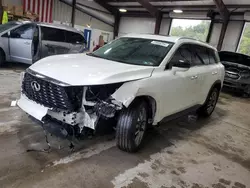 Salvage cars for sale at West Mifflin, PA auction: 2022 Infiniti QX60 Luxe