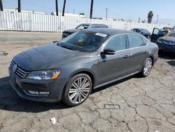 Salvage cars for sale at Van Nuys, CA auction: 2014 Volkswagen Passat SE