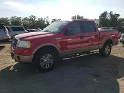 Ford salvage cars for sale: 2006 Ford F150 Supercrew