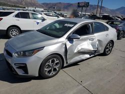 Salvage cars for sale at Farr West, UT auction: 2021 KIA Forte FE