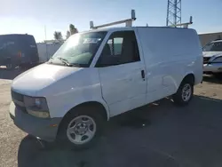 Salvage trucks for sale at Hayward, CA auction: 2005 Chevrolet Astro