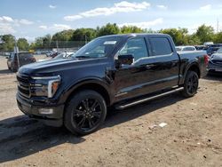 Salvage cars for sale at Chalfont, PA auction: 2024 Ford F150 Lariat