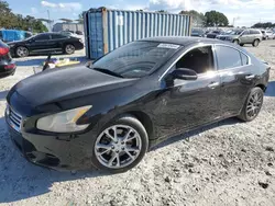 Salvage cars for sale at Loganville, GA auction: 2012 Nissan Maxima S