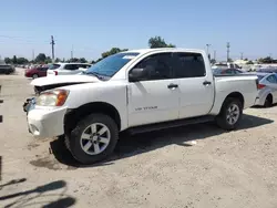 Salvage trucks for sale at Los Angeles, CA auction: 2012 Nissan Titan S