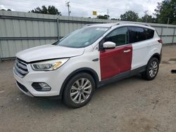 Ford salvage cars for sale: 2017 Ford Escape Titanium