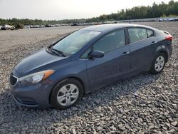 Salvage cars for sale from Copart Windham, ME: 2016 KIA Forte LX