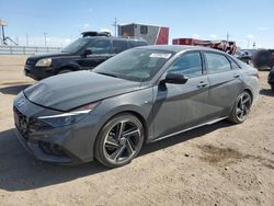 Salvage cars for sale at Greenwood, NE auction: 2023 Hyundai Elantra N Line