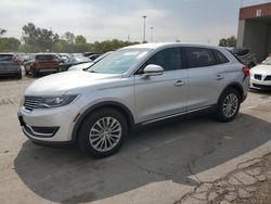 Salvage cars for sale at Fort Wayne, IN auction: 2016 Lincoln MKX Select