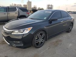 Honda salvage cars for sale: 2017 Honda Accord Sport