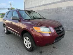 Salvage cars for sale at Brookhaven, NY auction: 2009 Hyundai Santa FE GLS