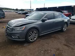 Volkswagen salvage cars for sale: 2016 Volkswagen Passat SEL