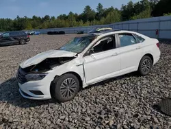 Volkswagen salvage cars for sale: 2019 Volkswagen Jetta SEL