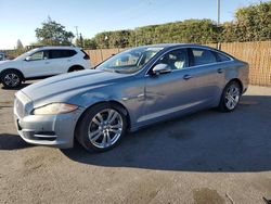 Salvage cars for sale at San Martin, CA auction: 2013 Jaguar XJ