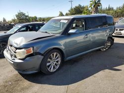 Salvage cars for sale at San Martin, CA auction: 2010 Ford Flex SEL