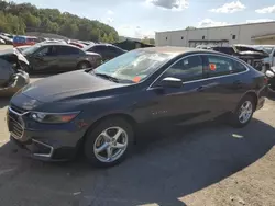 Chevrolet salvage cars for sale: 2017 Chevrolet Malibu LS