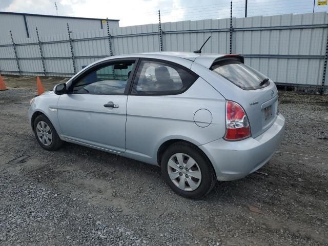 2010 Hyundai Accent Blue