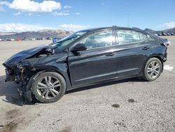 Salvage cars for sale at North Las Vegas, NV auction: 2018 Hyundai Elantra SEL