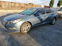 Salvage cars for sale at auction: 2017 Hyundai Sonata SE