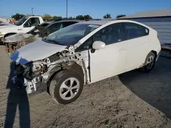 Salvage cars for sale at Sacramento, CA auction: 2012 Toyota Prius