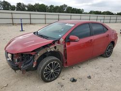 Salvage cars for sale at New Braunfels, TX auction: 2016 Toyota Corolla L