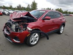 Salvage cars for sale at Woodburn, OR auction: 2021 Buick Encore GX Preferred