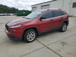 Salvage cars for sale at Gaston, SC auction: 2016 Jeep Cherokee Latitude