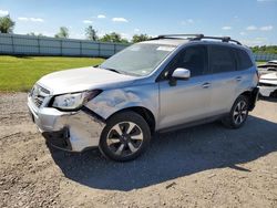 Subaru salvage cars for sale: 2018 Subaru Forester 2.5I Premium